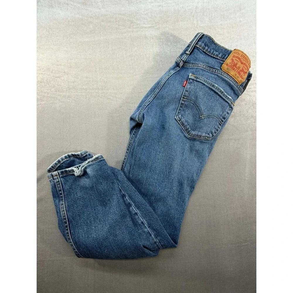 Levi Strauss 511 Denim Jeans Size 34X29‎ Blue Has holes